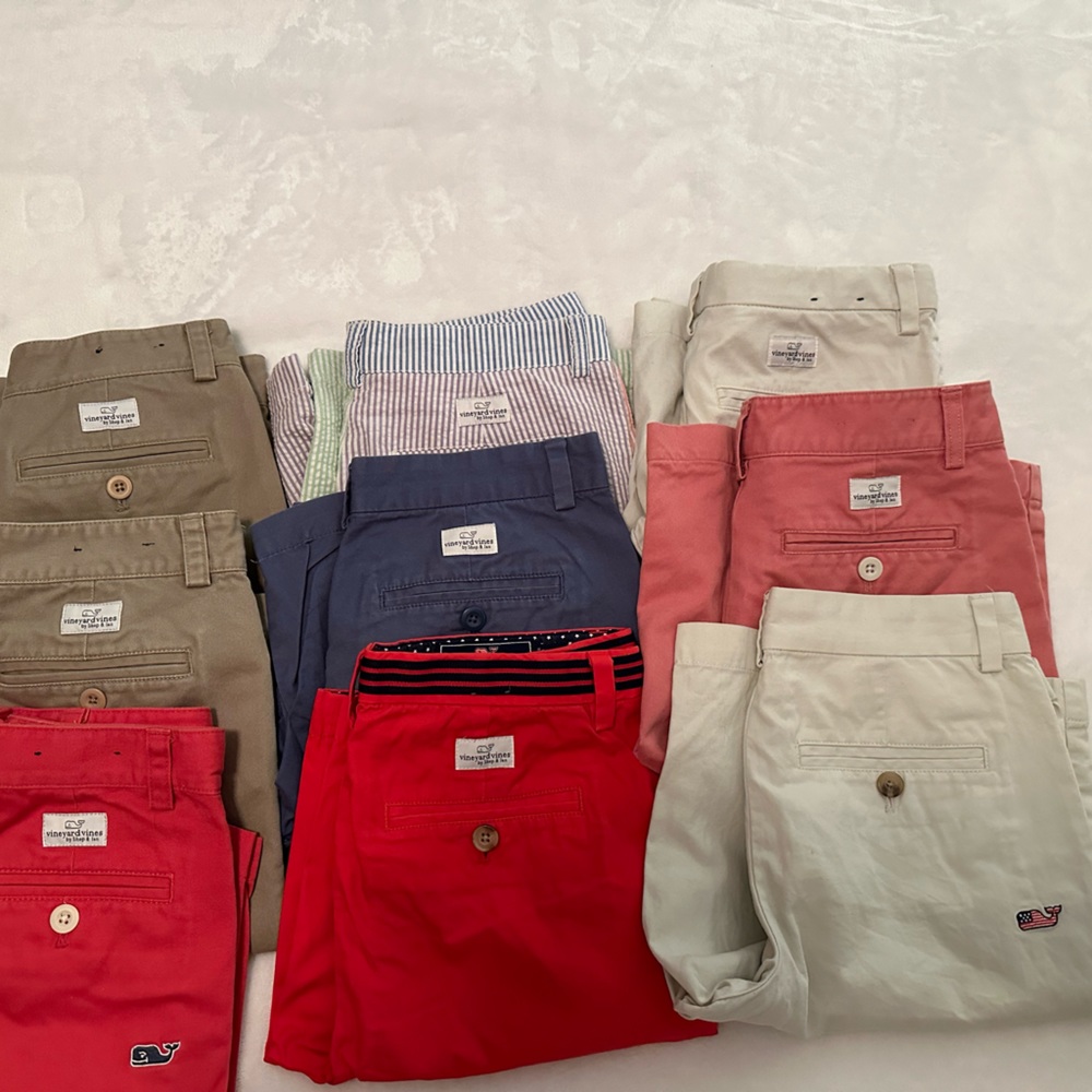 Vineyard Vines Kids Shorts Assorted Colors 10 total